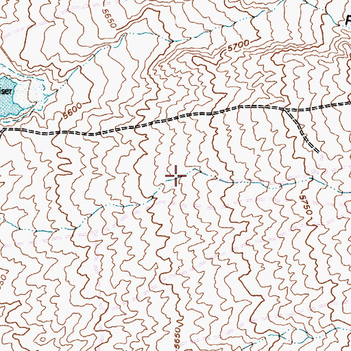 Topographic Map of Academy Hills Park, NM