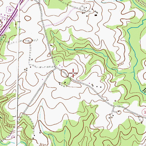 Topographic Map of New Hope Lutheran Church, MD