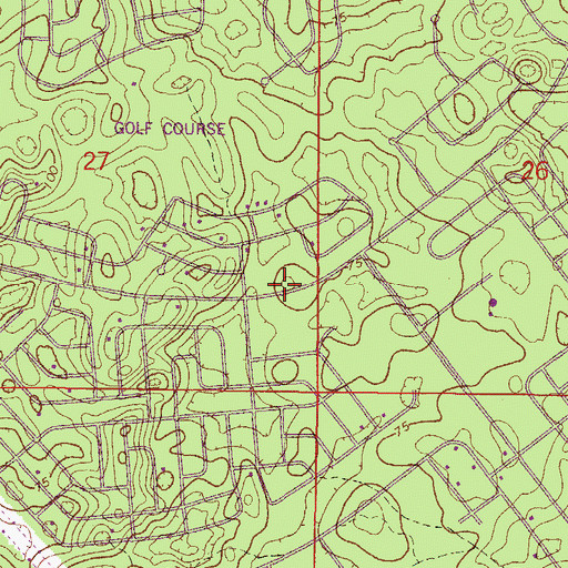 Topographic Map of Iglesia Evangelica MP La Gran Comision, FL