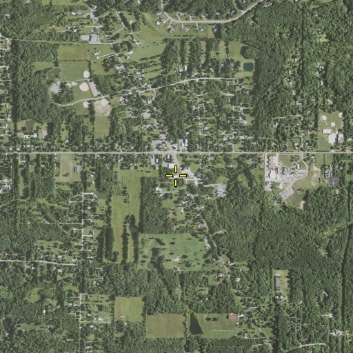 Aerial/Satellite Image of Richfield Post Office, OH