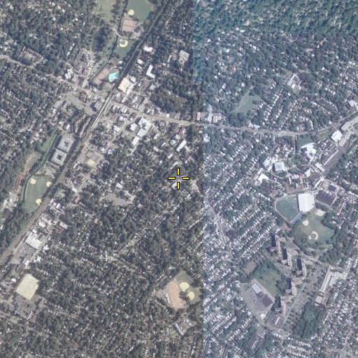 Aerial/Satellite Image of Congregation Beth El, NJ