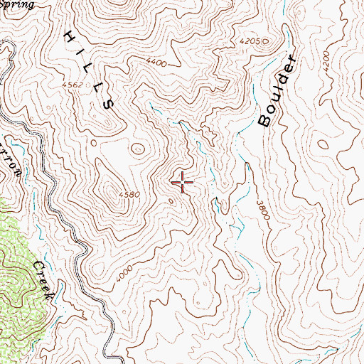 Topographic Map of Sierra Tank, AZ