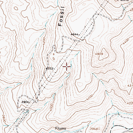 Topographic Map of Daveys Tank, AZ