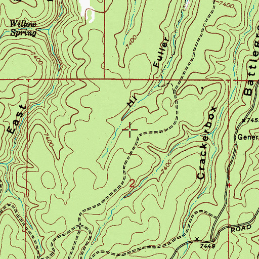 Topographic Map of Tracy Lynn Tank, AZ