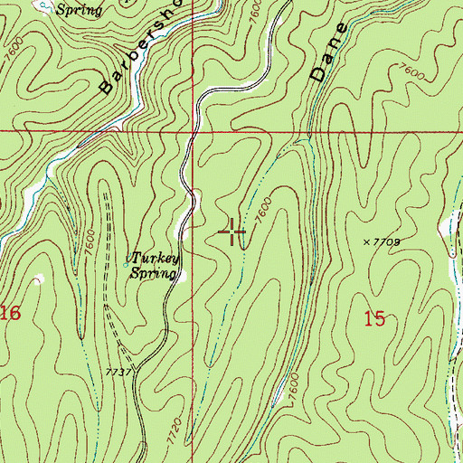 Topographic Map of Nonsuitable Tank, AZ