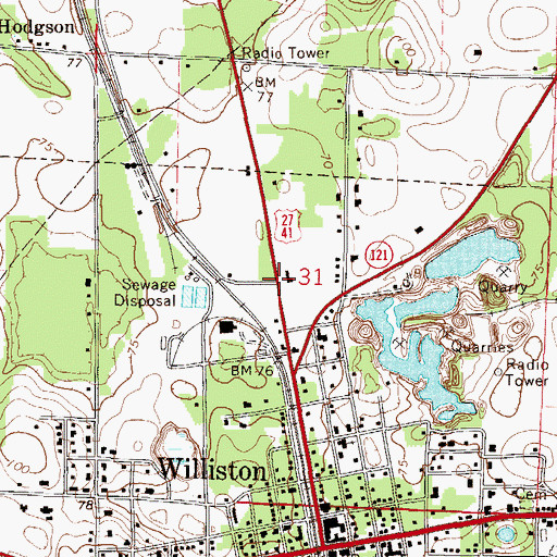 Topographic Map of The Church of Jesus Christ of Latter Day Saints, FL