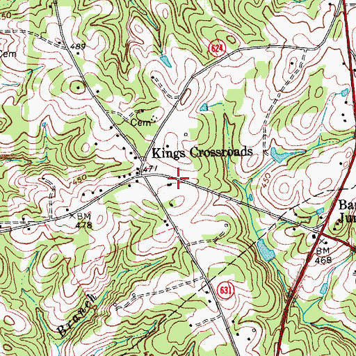 Topographic Map of Church of Jesus Christ of Latter Day Saints, VA