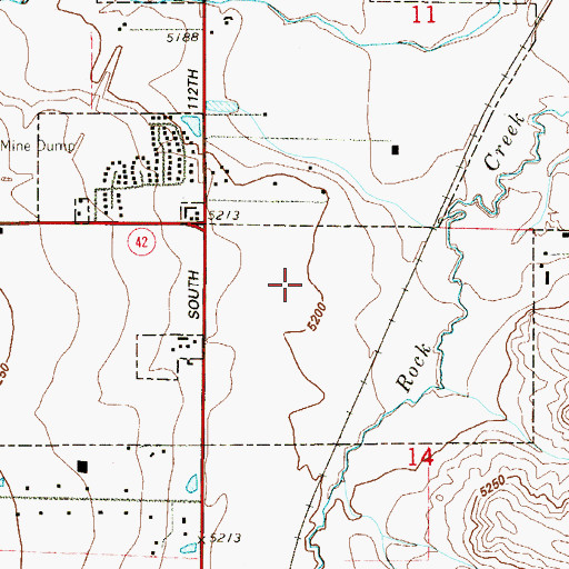 Topographic Map of Exempla Good Samaritan Medical Center, CO