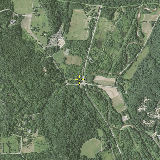 Aerial/Satellite Image of Ira Post Office (historical), OH