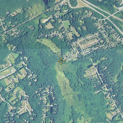 Aerial/Satellite Image of Cabin Brook, CT