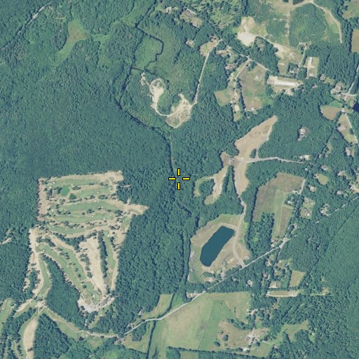 Aerial/Satellite Image of Cady Brook, CT