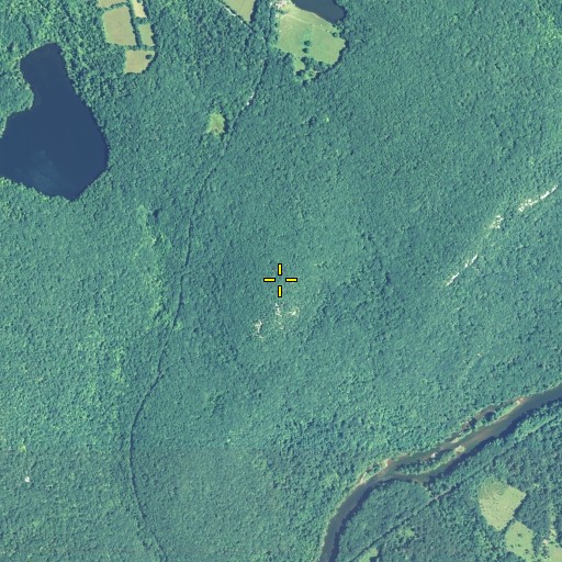 Aerial/Satellite Image of Calebs Peak, CT