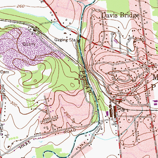 Topographic Map of Schmidt Park, NJ