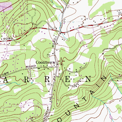 Topographic Map of New Life Mission Church, NJ