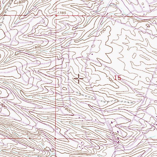 Topographic Map of Fountain Hills Presbyterian Church, AZ
