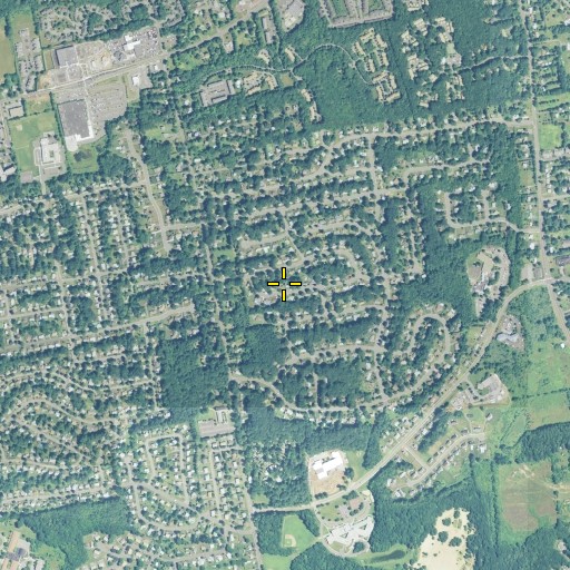Aerial/Satellite Image of Campground Hill, CT