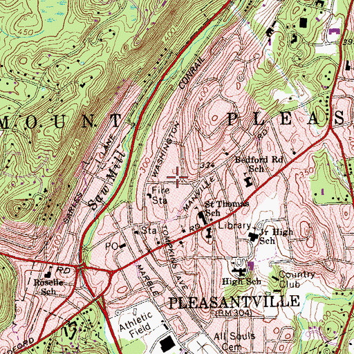Topographic Map of Valley Dormitory, NY