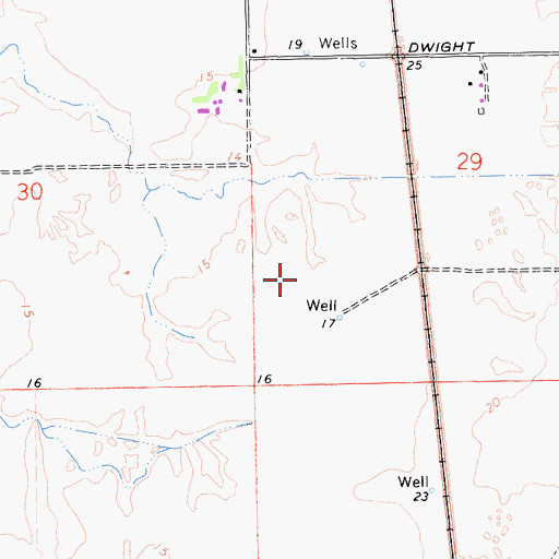 Topographic Map of Alicante School Laguna, CA