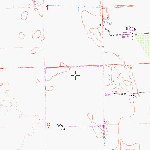 Topographic Map of Franklin High School, CA