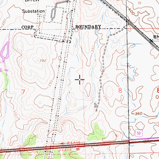 Topographic Map of Gold Ridge Elementary School, CA