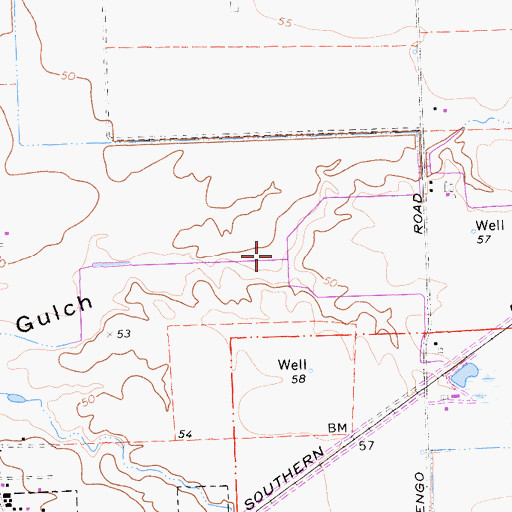 Topographic Map of Cosumnes Community Services District Fire Department Station 46, CA