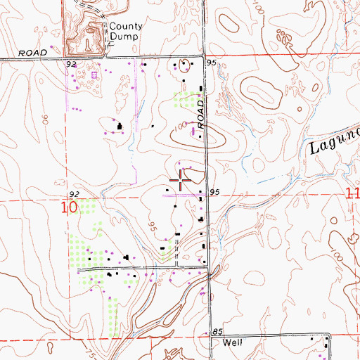 Topographic Map of Sacramento Metropolitan Fire District Station 55, CA