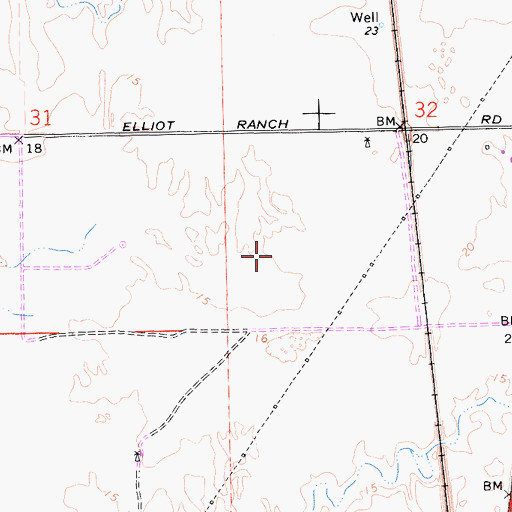 Topographic Map of Stone Lake Elementary School, CA