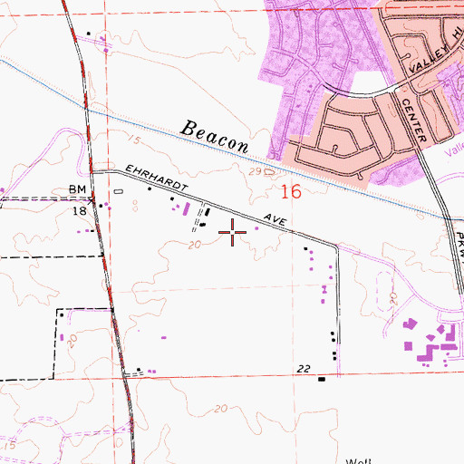 Topographic Map of Sweet Dreams Academy, CA