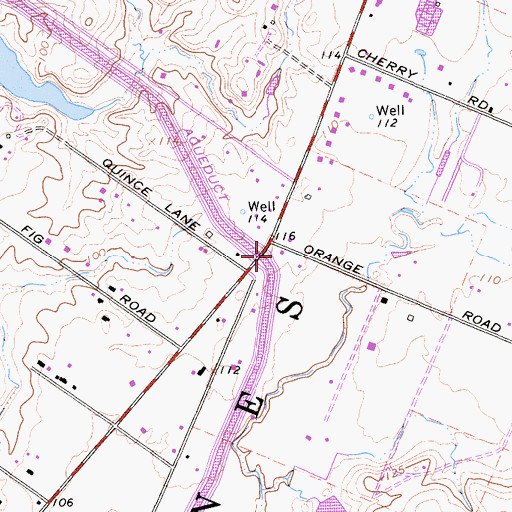 Topographic Map of Wilton Fire Protection District Station 83, CA