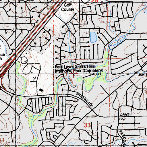 Topographic Map of Wings Learning Resources, CA