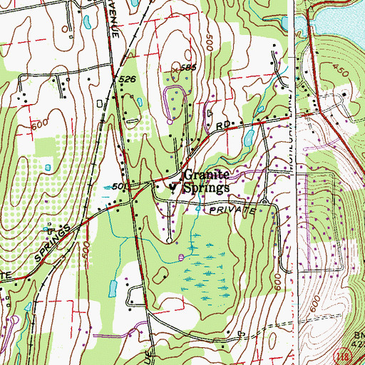 Topographic Map of Church of the Good Shepherd, NY