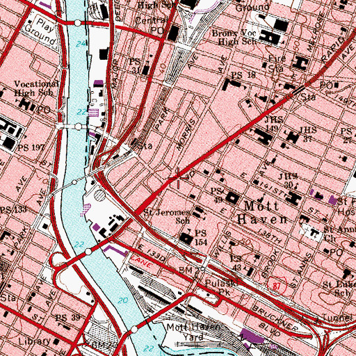 Topographic Map of Graham Square, NY