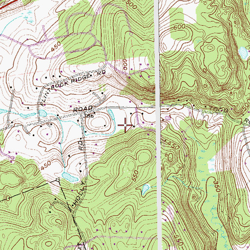 Topographic Map of Grierson Preserve, NY