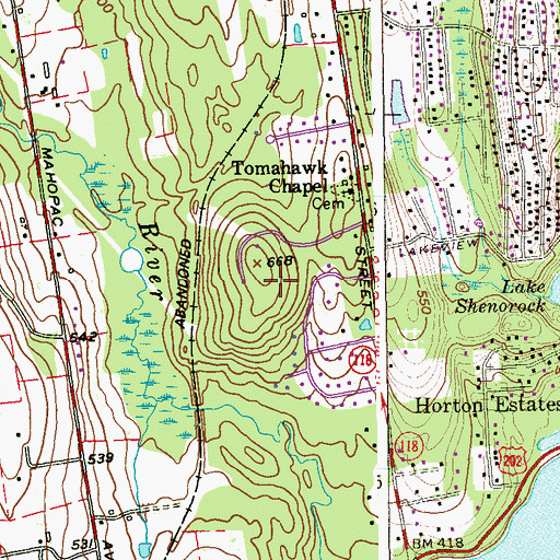 Topographic Map of Koegel Park, NY