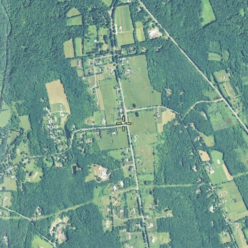 Aerial/Satellite Image of Chestnut Hill, CT