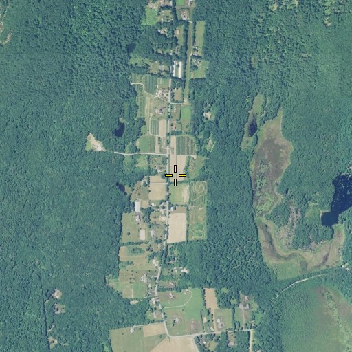 Aerial/Satellite Image of Chestnut Hill, CT