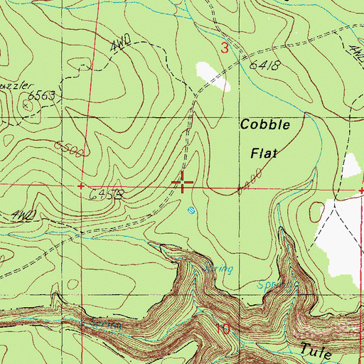 Topographic Map of Boulder Tank, AZ