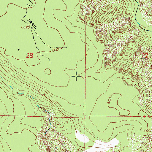 Topographic Map of Colcord Tank, AZ