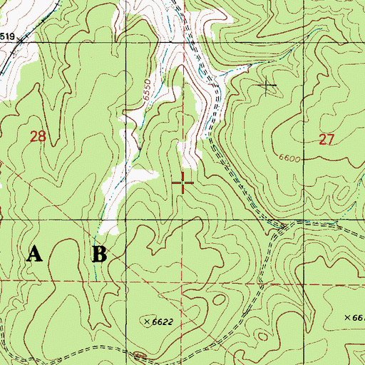 Topographic Map of Apex Trick Tank, AZ