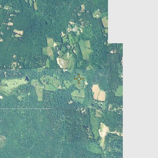 Aerial/Satellite Image of Coffey Brook, CT