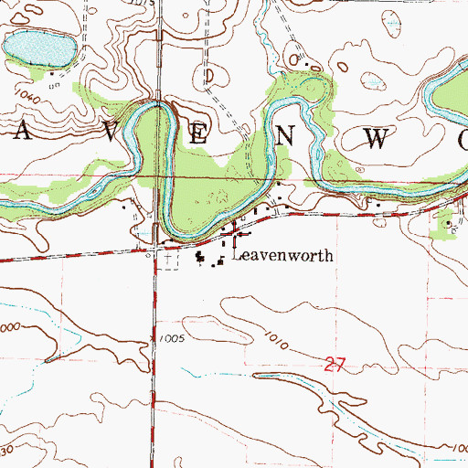 Topographic Map of Church of Japanese Martyrs, MN