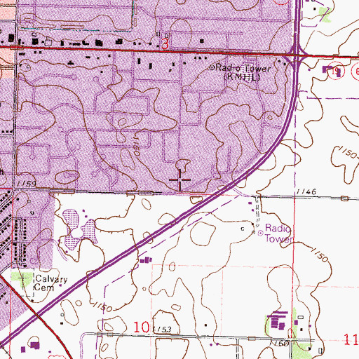 Topographic Map of The Church of Jesus Christ of Latter Day Saints, MN