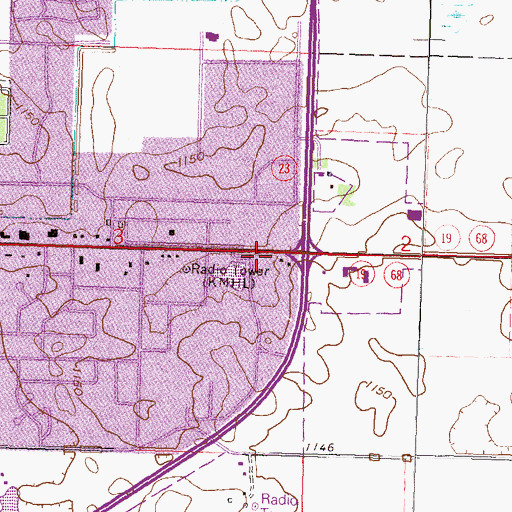 Topographic Map of Good Shepherd Lutheran Church, MN