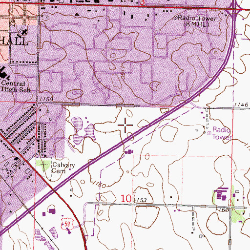 Topographic Map of Independence Park, MN