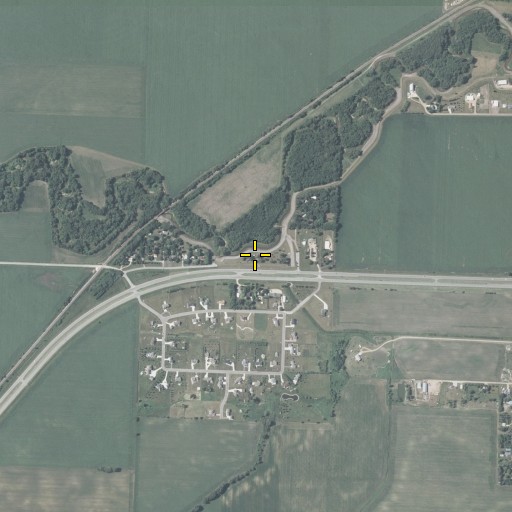 Aerial/Satellite Image of Wayside Rest Park, MN