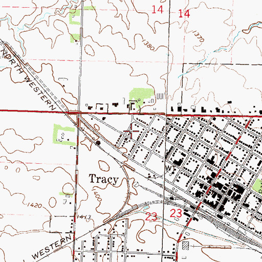 Topographic Map of Kingdom Hall of Jehovah's Witnesses, MN