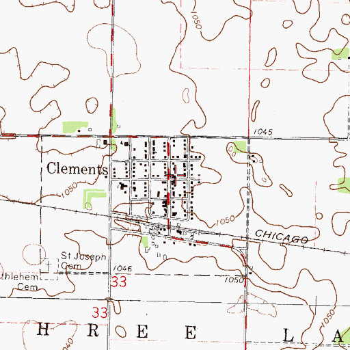 Topographic Map of Kingdom Hall of Jehovah's Witnesses, MN