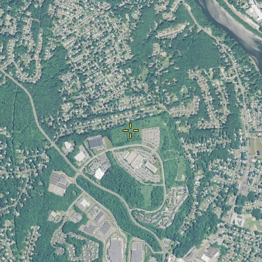 Aerial/Satellite Image of Coram Hill, CT
