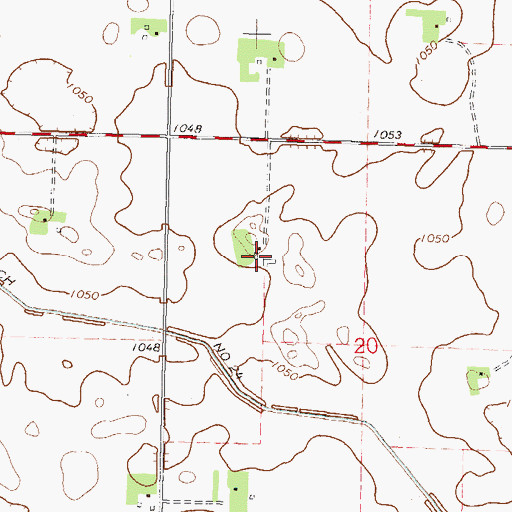 Topographic Map of Matthew Wilson Plot, MN