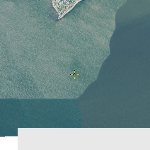 Aerial/Satellite Image of Cornfield Point Shoal, CT